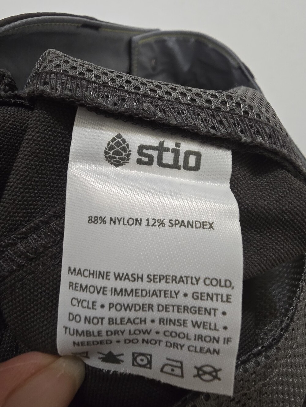 Stio Charcoal Gray Straight Leg Low Rise Hiking Pants Women's 6 Outdoor - Picture 11 of 13